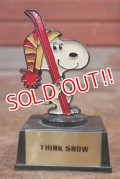 ct-200201-06 Snoopy / AVIVA 1970's Trophy "Think Snow"