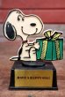 画像1: ct-200201-08 Snoopy / AVIVA 1970's Trophy " Have a Happy One!" (1)