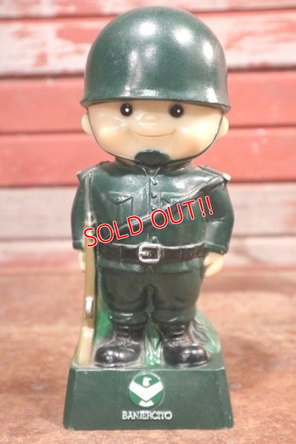 画像1: ct-200201-16 Banjercito / 1970's Mexico Army Coin Bank 