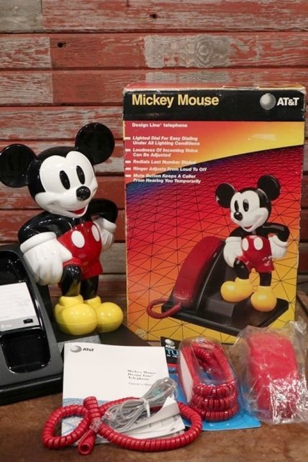 画像1: ct-200201-43 Mickey Mouse / AT&T 1990's Phone