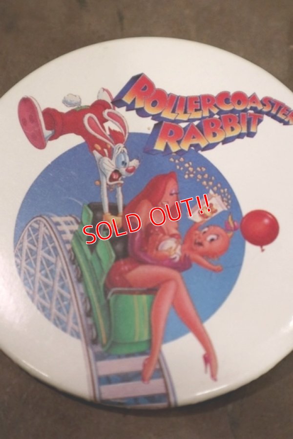 画像1: ct-200201-39 Roger Rabbit / 1980's Pinback