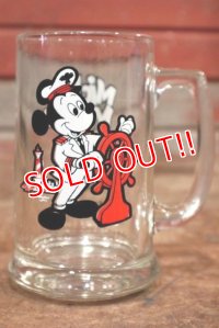 ct-200201-32 Mickey Mouse / 1960's Beer Mug
