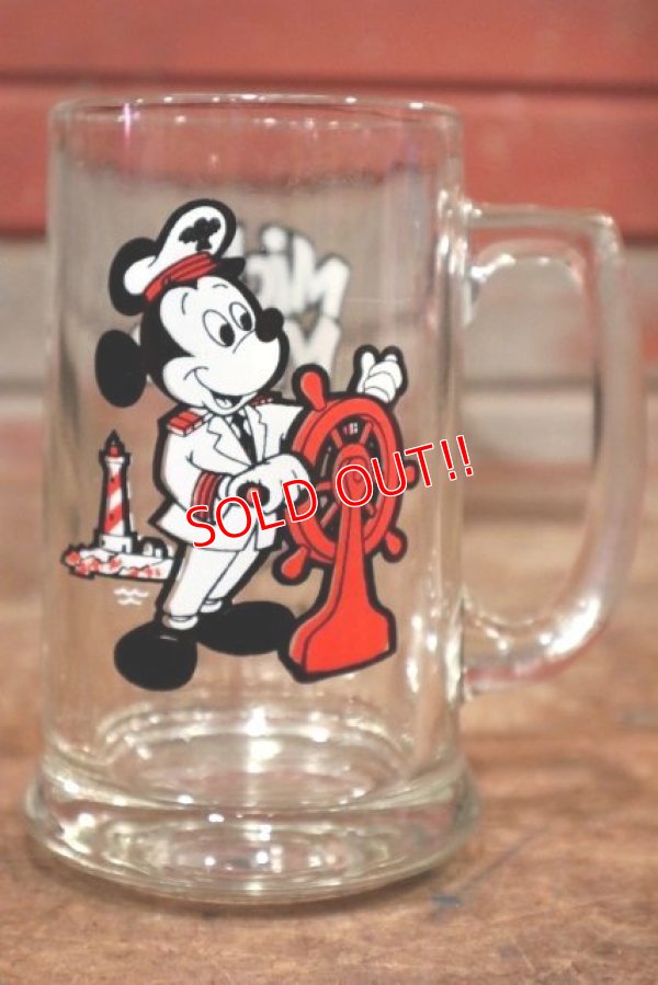 画像1: ct-200201-32 Mickey Mouse / 1960's Beer Mug