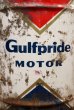 画像2: dp-200201-25 Gulfpride / 1960's 5 Gallons Motor Oil Can (2)