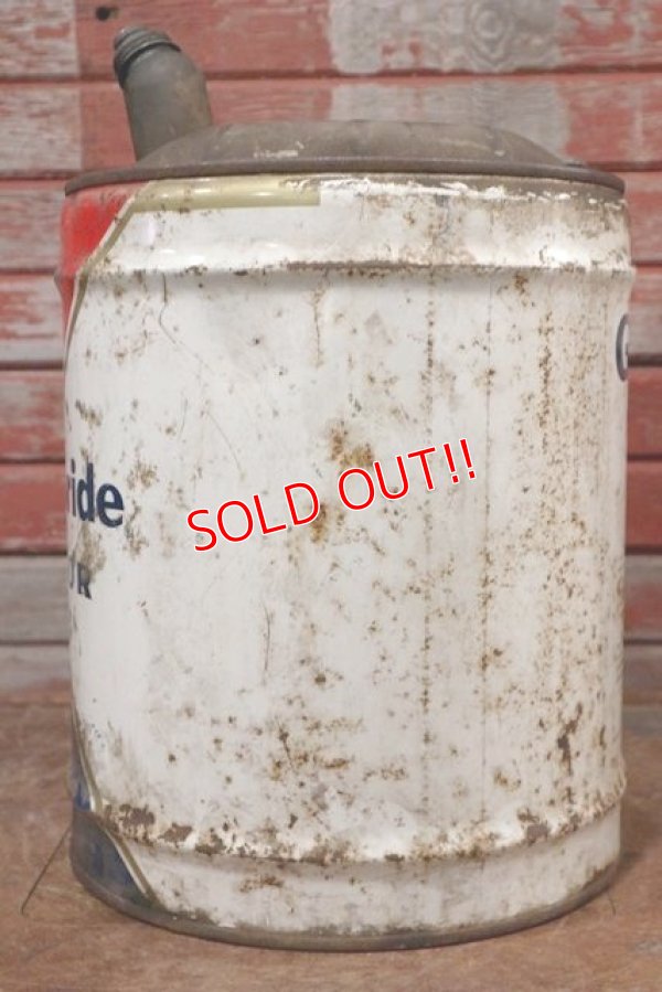 画像6: dp-200201-25 Gulfpride / 1960's 5 Gallons Motor Oil Can