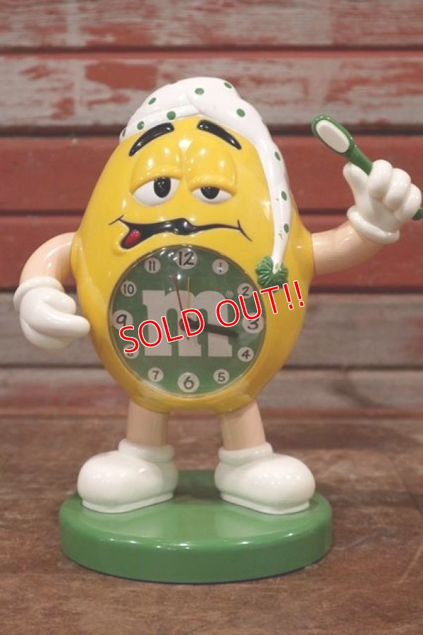 画像1: ct-200201-53 Mars / m&m's Yellow Alarm Clock