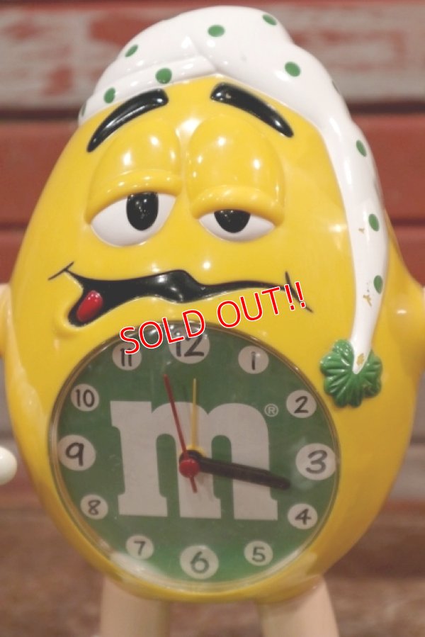 画像2: ct-200201-53 Mars / m&m's Yellow Alarm Clock