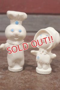 ct-200201-49 Pillsbury / Poppin Fresh & Poppie Fresh 1970's Finger Puppet