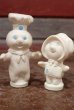 画像1: ct-200201-49 Pillsbury / Poppin Fresh & Poppie Fresh 1970's Finger Puppet (1)