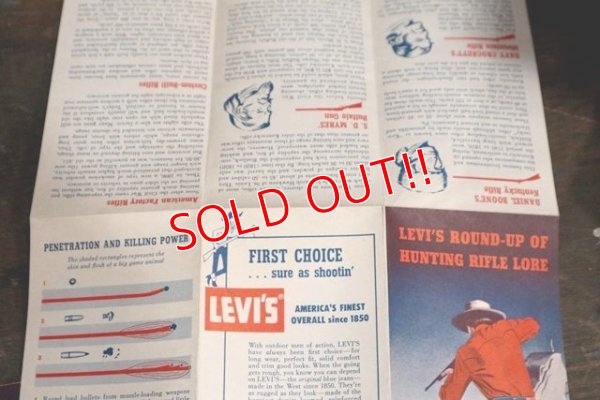 画像5: dp-200201-36 LEVI'S / Late 1940's Booklet "Hunting Rifle Lore"