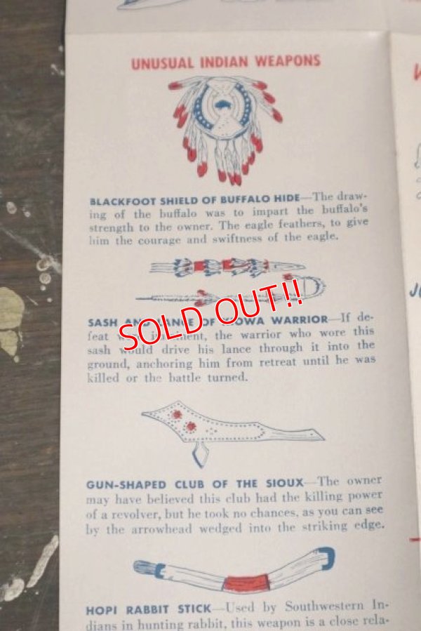 画像3: dp-200201-37 LEVI'S / 1950's Booklet "Western Indian Lore"