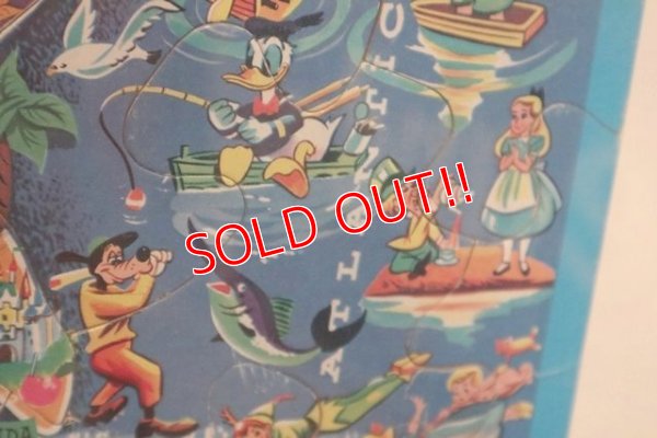 画像8: ct-200101-53 Walt Disney's / 1960's Pictorial Map Puzzle