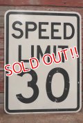 dp-200201-29 Road Sign "SPEED LIMIT 30 "