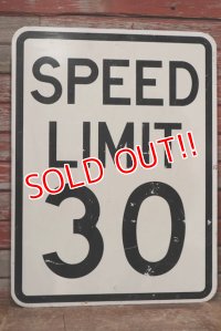 dp-200201-29 Road Sign "SPEED LIMIT 30 "