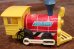 画像3: fp-110803-01 Fisher-Price Toys / 1964 Toot Toot Engine