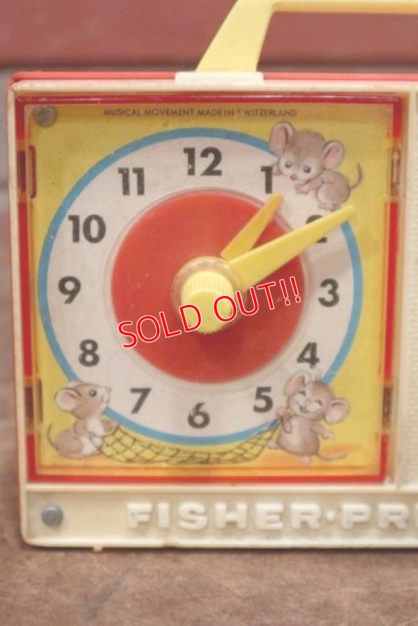 画像2: ct-200101-30 Fisher-Price Toys / Musical Box 1971 "Hickory Dickory Dock"