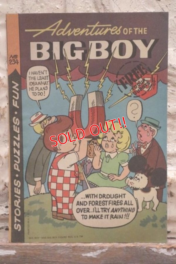 画像1: ct-171001-45 Adventure of BIG BOY / 1976 Comic #234