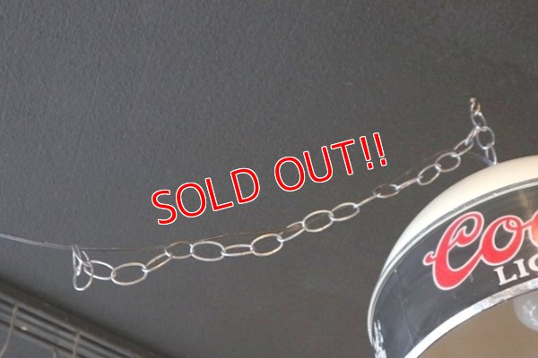 画像11: dp-200101-13 Coors LIGHT / 1980's Pool Lamp