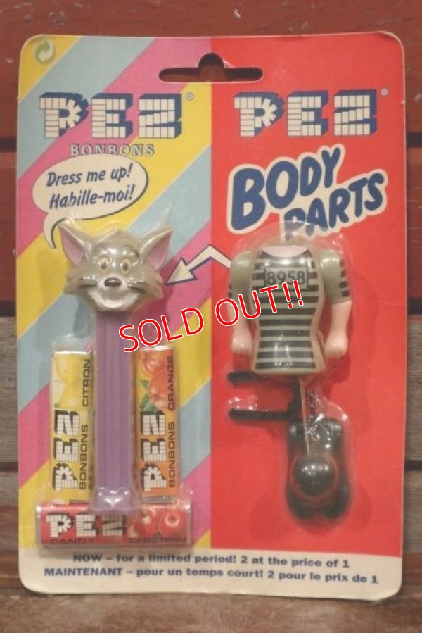 画像1: ct-160901-151 Tom and Jerry / Tom 1990's PEZ Dispenser & Body Parts