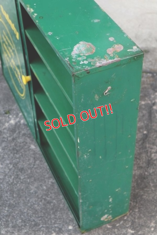 画像7: dp-200301-03 OIL SEALS / Vintage Metal Cabinet