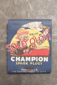 dp-200301-01 CHAMPION / early 1930's Match Book