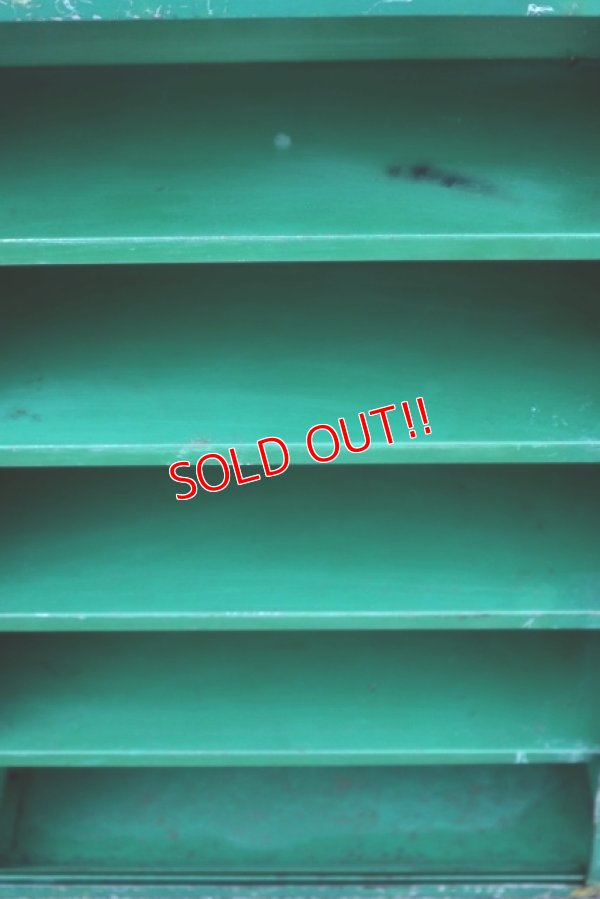 画像5: dp-200301-03 OIL SEALS / Vintage Metal Cabinet