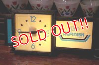 dp-200301-04 DU PONT / 1980's Lighted Sign Clock