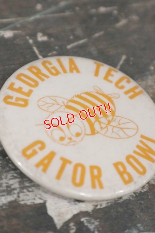 画像2: dp-200301-09 GATOR BOWL GEORGIA TECH / Vintage College Pinback