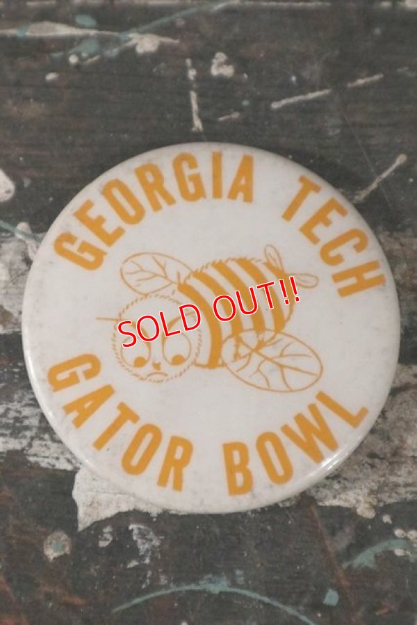 画像1: dp-200301-09 GATOR BOWL GEORGIA TECH / Vintage College Pinback