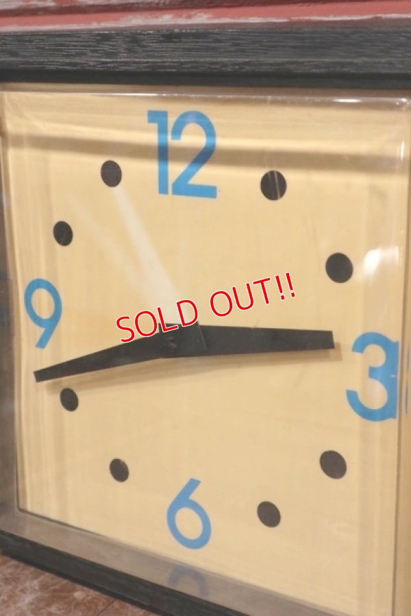 画像5: dp-200301-04 DU PONT / 1980's Lighted Sign Clock