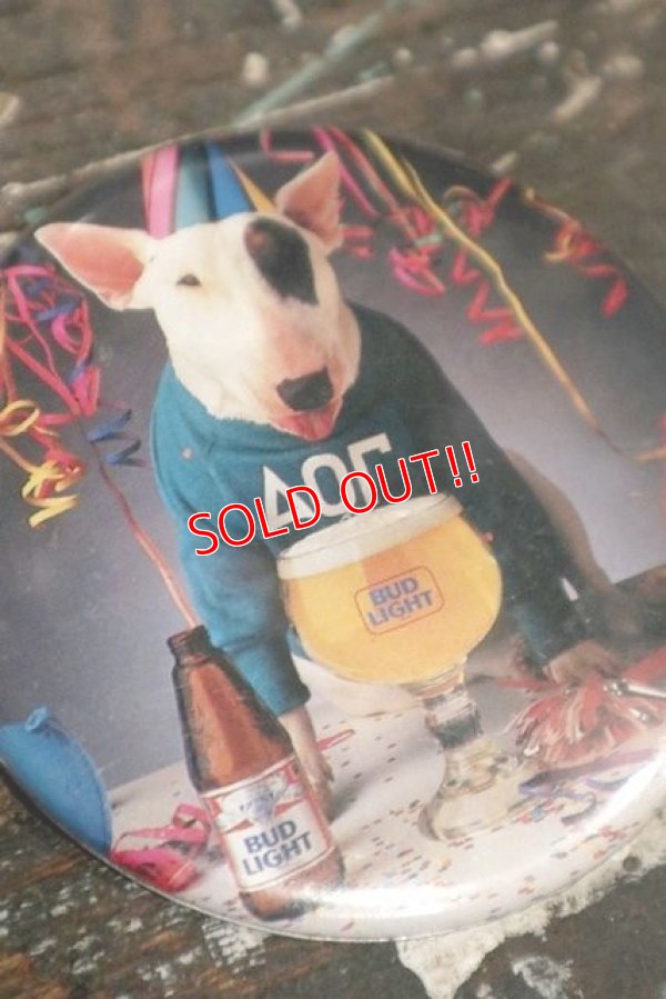 画像2: ct-200301-05 BUD LIGHT / Spuds Mackenzie 1980's Pinback