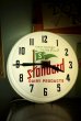 画像1: dp-200301-05 STANDARD Dairy Products / Vintage Light-Up Sign Clock (1)