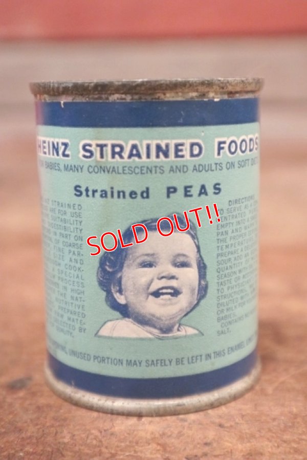 画像2: dp-200301-17 HEINZ / Vintage Strained Peas Can