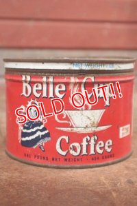 dp-200301-13 BELL CUP Coffee / Vintage Tin Can