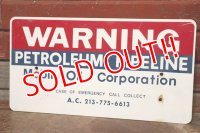 dp-200301-49 Mobil Oil Corporation / WARNING Sign
