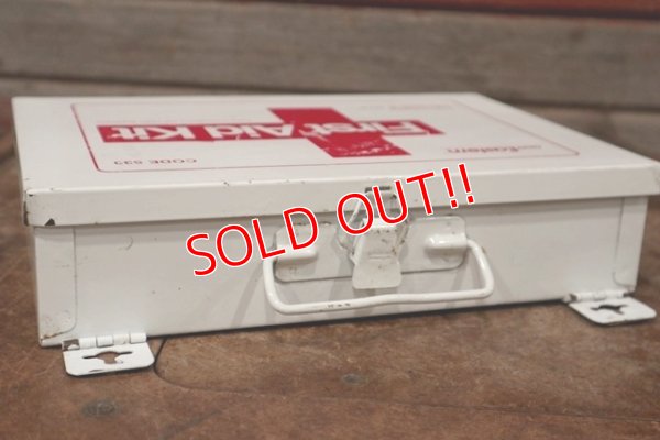 画像4: dp-200301-42 Aearo Eastern / 1970's First Aid Kit Box