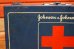 画像2: dp-200301-41 Johnson & Johnson / 1970's First Aid Kit Box (2)