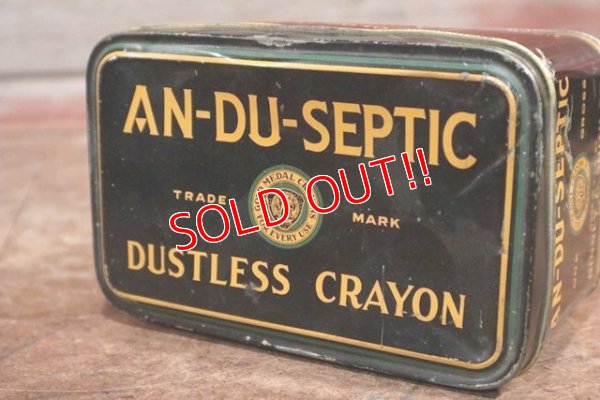 画像3: dp-200301-47 AN-DU-SEPTIC / 1940's Crayon Can