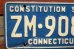画像2: dp-200301-53 License Plate / 1980's CONNECTICUT (2)