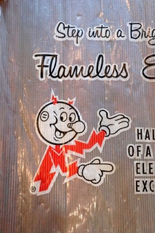 画像2: ct-200301-13 Reddy Kilowatt / 1960's-1970's Vinyl Banner