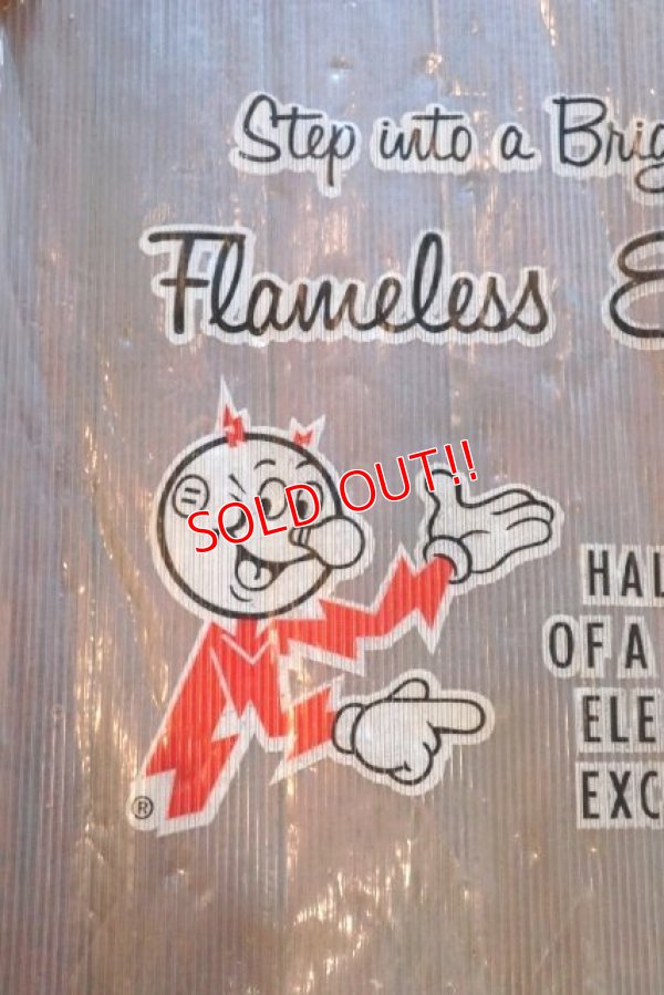 画像2: ct-200301-13 Reddy Kilowatt / 1960's-1970's Vinyl Banner