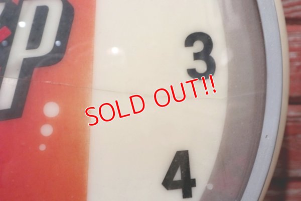 画像10: dp-200301-61 7up / 1950's-1960's Light-Up Clock