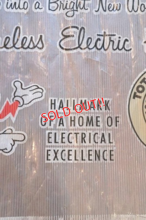 画像4: ct-200301-13 Reddy Kilowatt / 1960's-1970's Vinyl Banner