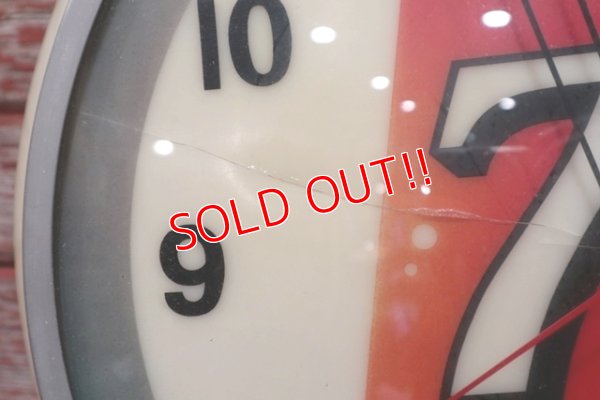 画像9: dp-200301-61 7up / 1950's-1960's Light-Up Clock