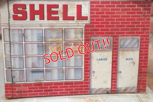 画像5: dp-200301-64 SHELL Service Station / 1950's-1960's Tin Toy