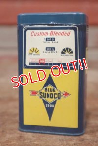 dp-200301-67 BLUE SUNOCO 200X / Gas Pump Coin Bank