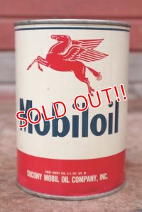 dp-200301-66 Mobiloil / 1950's 1QT Oil Can
