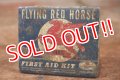 dp-200301-70 Mobiloil Flying Red Horse / 1940's First Aid Kit Case