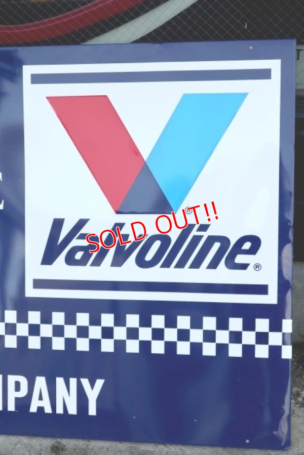 画像2: dp-200301-54 Valvoline / 1980's-1990's Large Sign