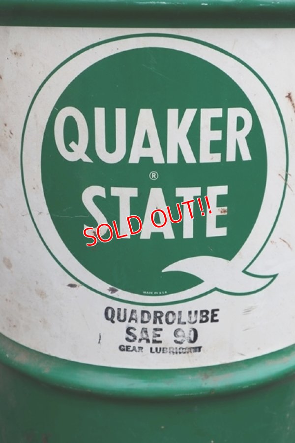 画像2: dp-200401-01 QUAKER STATE / 1970's 120 LBS. Motor Oil Can